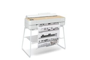 hp designjet studio wood large format plotter printer - 24", includes 3-year warranty care pack (5hb12h)