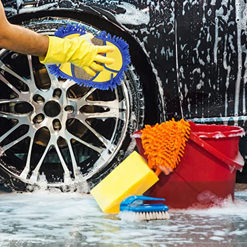 VICASKY Car Wash Mop Head Replacement Soft Microfiber Cleaning Mop Head Car Cleaning Brush Duster Not Hurt Paint Scratch Free Cleaning Tool for Washing Truck Car Wash Kit