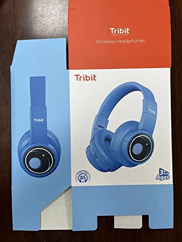 Tribit Kids Headphones Wired with Microphone, Starlet01 Safe Sound Tech 85/94dBA Volume Limited, SharePair, HiFi Stereo Foldable Over-Ear Headphones for Kids for School/Travel/iPad/Kindle/Switch