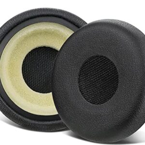 SOULWIT Replacement Ear Pads Cushions for Jabra Evolve 65/40/30/20 Headphones, Earpads for Jabra Evolve 65UC 65MS/ 40UC 40MS/ 30US 30II/ 20SE 20UC 20MS Headset (Black)