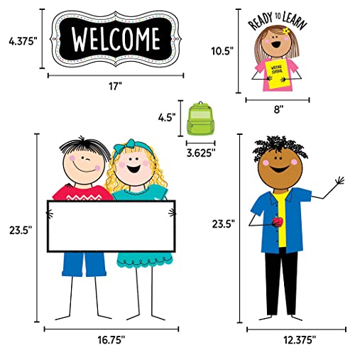 CTP All are Welcome Bulletin Board Set for Classroom (Creative Teaching Press 10669)