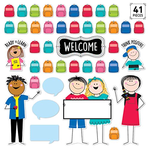 CTP All are Welcome Bulletin Board Set for Classroom (Creative Teaching Press 10669)