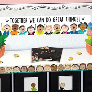 CTP Stick Kids EZ Border for Classroom Bulletin Board Border for Classroom (Creative Teaching Press 10671)