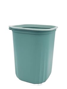 jasincess 1.5 gallon trash can small plastic wastebasket square trash bin garbage container bin for bathroom, kitchen, bedroom, home office,kids rooms