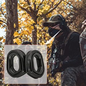 COMBATGEAR Gel earpads replacemnt compatible with Earmor OPSMEN Electronic Shooting Earmuffs M31 M32 tactical headsets
