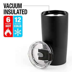 Wandavision OFFICIAL Scarlet Witch Icon Stainless Steel 20 oz Travel Tumbler, Vacuum Insulated & Double Wall with Leakproof Sliding Lid