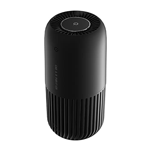 Air Purifier for Car Home Bedroom Portable Air Purifier Desktop USB Air Cleaner |with Color Lighting Black,White GP7