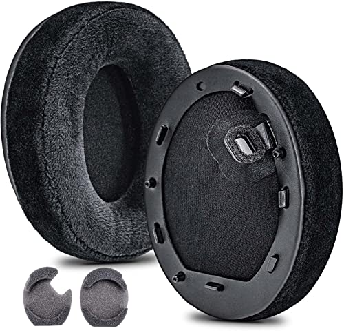 WH-1000XM4 Velour Earpads Replacement for WH1000XM4 WH-1000XM4 Headphones - Upgrade Soft Velour/Ear Cushion/Ear Cups by JESSVIT