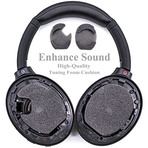 WH-1000XM4 Velour Earpads Replacement for WH1000XM4 WH-1000XM4 Headphones - Upgrade Soft Velour/Ear Cushion/Ear Cups by JESSVIT