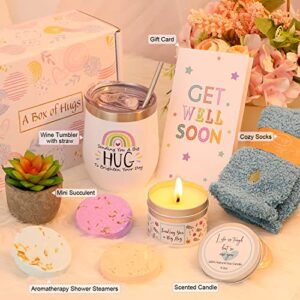 Get Well Soon Gifts for Women, Care Package for Women Get Well Soon Gift Basket for Sick Friends After Surgery Gifts Feel Better Gifts Thinking of You Gifts for Women Encouragement Gifts Cheer Up Gift