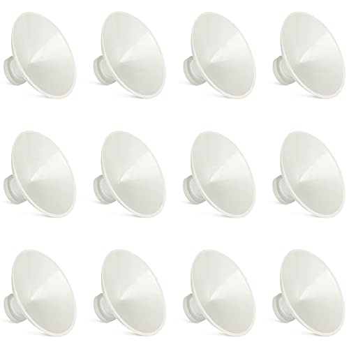 YiaMia 12 Upgraded Rubber Suction Cups for Submersible Lights Pool Lights Pond Lights, Hookless, 0.94inch for Home Decor and Organization