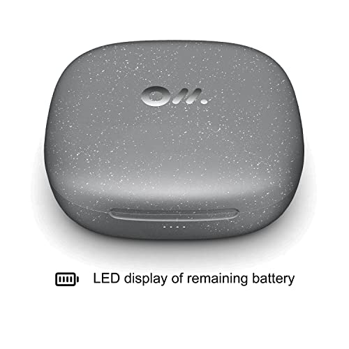 Oladance Open Ear Headphones Travel Charging Case - Extra 78.4 Hours Playtime with Built-in 2550mAh Large Capacity Battery, Protective Smart Case for Travel and Outdoor Activities- Grey（No Earbuds）