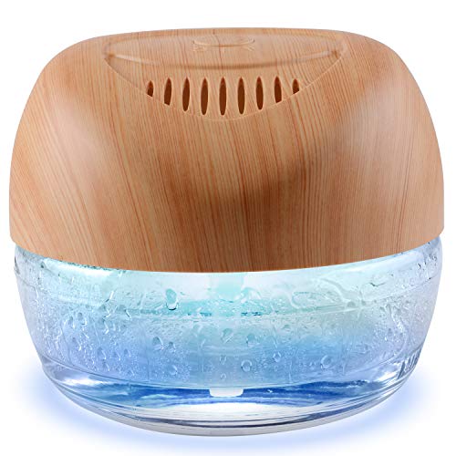 ap airpleasure 2-Pack Water-Based Purifier Air Washer, Air Revitalizer & Fresh Aire Freshener, Air Fresher with 7 LED Color Changing Mood Light for Rooms