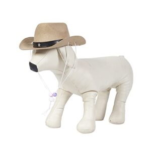 pretty dg. cowboy hat for puppy dog for costumes party