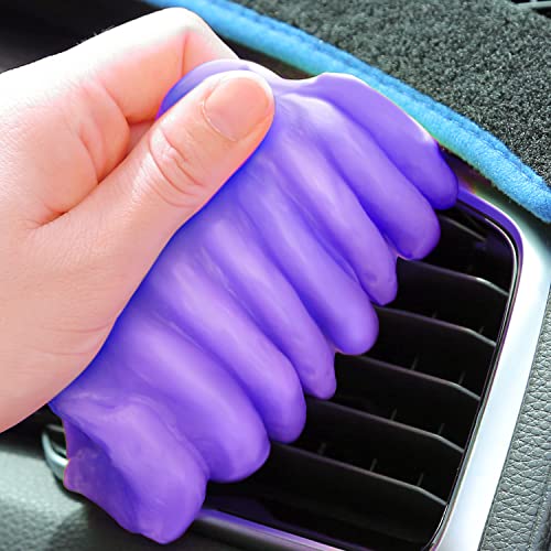 Cleaning Gel for Car, Car Cleaning Kit Universal Detailing Automotive Dust Car Crevice Cleaner Auto Air Vent Interior Detail Removal Putty Cleaning Keyboard Cleaner for Car Vents, PC, Laptops, Cameras