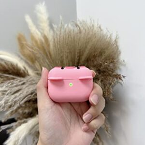 Cute Case Design for Apple AirPods Pro Anime Animal Cool Kawaii Cover Silicone Shell Anti-Fall Cases for AirPods Pro 2019 with The Carabiner for Men Women (Airpods Pro, Cute Piggy)