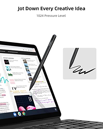 Metapen Stylus Pen M1 for Microsoft Surface (75-Day Battery Life,Smooth Writing),Work for Surface Pro X/9/8/7/6/5/4/3,Surface Go 3/Book 3/Laptop 4/Studio 2,ASUS VivoBook Flip 14 for Students&Doers