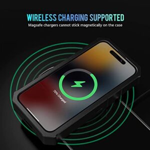 ZEROLEMON Battery Case for iPhone 14 Pro Max, 10000mAh Wireless Charging Supported, RuggedJuicer Portable Extended Battery Charger Cover with Rugged Case for iPhone 14 Pro Max 2022