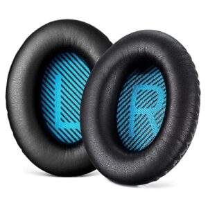 replacement earpads for bose quietcomfort 15 qc2 qc15 qc25 qc35/ae2/soundlink,memory foam headphone earpads cushions,sound insulation and noise reduction headphone covers headphone padding