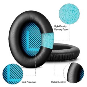 Replacement Earpads for Bose QuietComfort 15 QC2 QC15 QC25 QC35/Ae2/SoundLink,Memory Foam Headphone Earpads Cushions,Sound Insulation and Noise Reduction Headphone Covers Headphone Padding