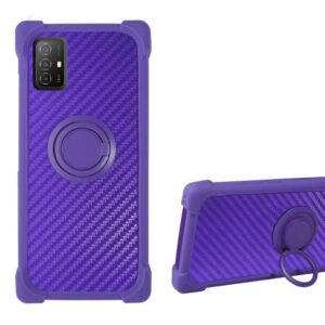 aroepurt visible midnight case compatible for visible midnight wtvis01 phone case cover magnetic attraction 360 swivel stand ring purple