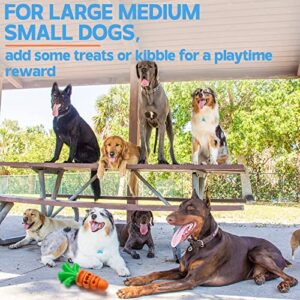 DORPETLY Dog Toys, Indestructible Dog Chew Toys for Aggressive Chewers, Durable Tough Dental Treat Dispensing Dog Toys for Large Medium Small Dogs (Large)