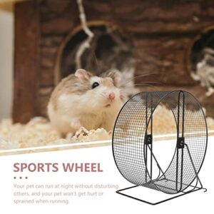 ULTECHNOVO Hamster Running Wheels Chinchillas Weel, Hamster Wheel, Hamster Exercise Wheel Toy, Run- Around Wheel for Hamsters Gerbils Rats Mice Hedgehogs