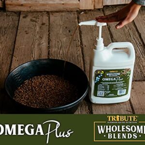 Wholesome Blends Omega Plus Oil Supplement for Horses, 1 Gallon