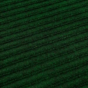 Mohawk Home Utility Floor Mat Solid Dark Forest Green (2' x 5') Perfect for Garage, Entryway, Porch, and Laundry Room