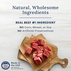 Blue Buffalo True Chews Premium Grillers Natural Dog Treats, Steak 30 oz bag