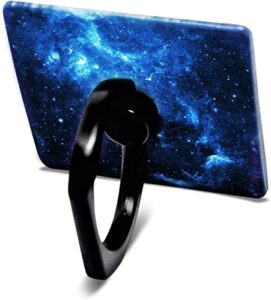2022 phone ring cell phone ring holder 360 degree rotation phone ring holder ring stand kickstand for phones (midnight sky)