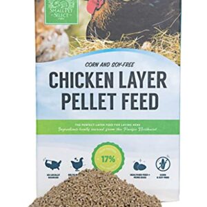 Small Pet Select - Chicken Layer Feed 17% Protein, No-Soy, No-Corn, 20lb