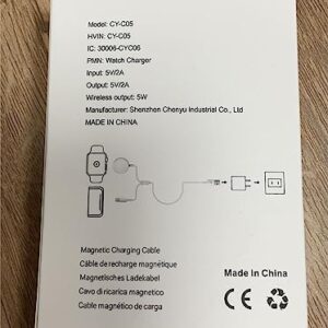 Watch Charger 2 in 1 Type-C Portable Charging Cable Compatible with Apple Watch iwatch Series SE/8/7/6/5/4/3/2/1 and Compatible with iPhone 13/12/11/Pro/Max/X/XR/XS/XS Max&Pad Series (4ft/1.2M)