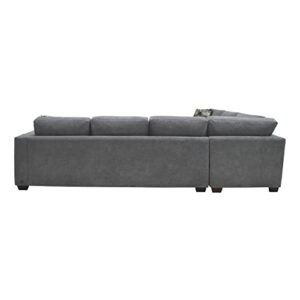 Lexicon Terrydale 2-Piece Sectional Sofa, Gray