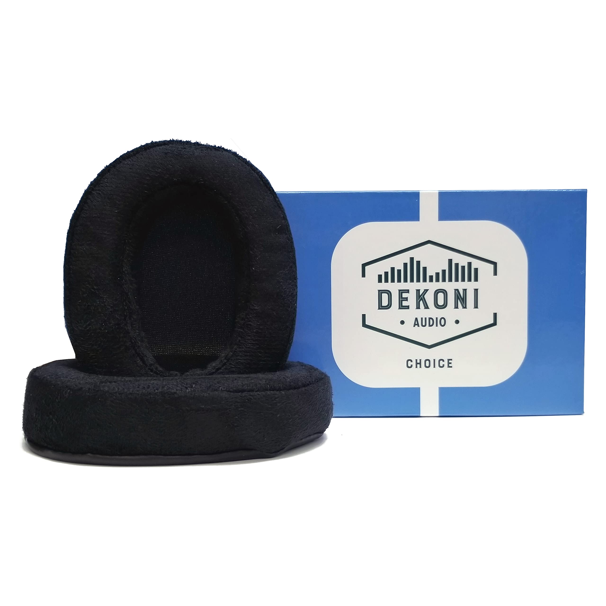 Dekoni Replacement Ear Pads for AKG K371 Studio Headphones | Headphone Replacement Ear Pad | Memory Foam Ear Cushion Comfort for Recording Headphone (Choice Suede)