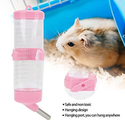 HEEPDD Small Animal Water Bottle, Automatic No Drip Hamster Water Dispenser for Pet Dwarf Hamster Mice Gerbil Rat Chinchillas Guinea Pig Rabbit
