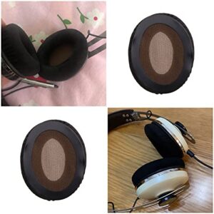 1 Pair Ear Pads Compatible with Sennheiser Momentum On-Ear Headphones Comfort Velour Ear Cushions Headset Repair Replacement Accessories Black