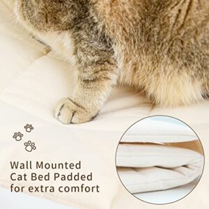 Yehnna Cat Hammock Wall Mounted Cat Shelves, Cat Wall Shelf, Cat Wall Shelves, Cat Wall Furniture, Cat Wall Bed Cat Perches for Sleeping