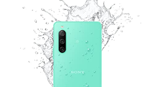 Sony Xperia 10 IV Dual SIM 128GB ROM + 6GB RAM (GSM only | No CDMA) Factory Unlocked 5G Smartphone (Mint) - International Version