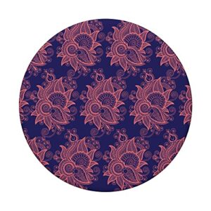 Purple Paisley Persuasion Lace PopSockets Swappable PopGrip
