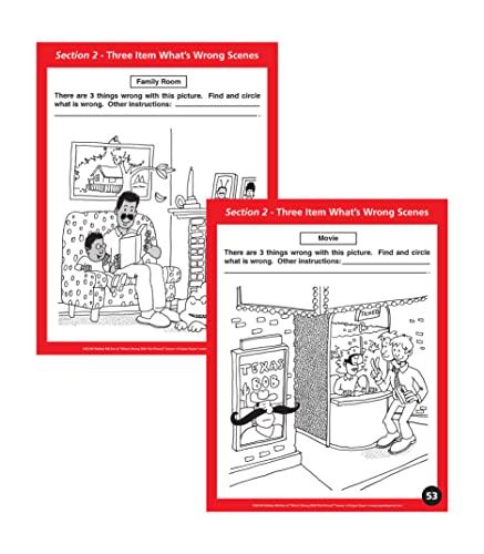 Super Duper Publications | Webber® Big Box of “What’s Wrong with This Picture?” Scenes | Critical Thinking Skills | Speech and Language Resource