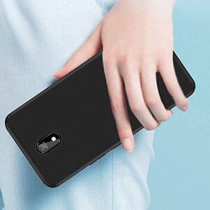 YJROP Hot Pepper Serrano 3 Case, Tempered Glass Protector, Silicone Bumpers, Anti-Scratch Shockproof - Black