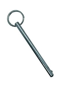garbage commander pull ring detent pin, 2 1/2 inches