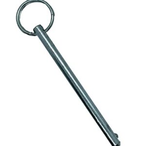 Garbage Commander Pull Ring Detent Pin, 2 1/2 Inches