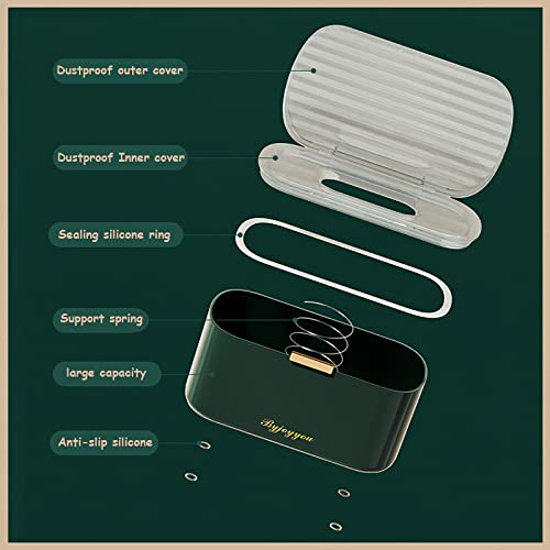 Aiabaleaft Face Mask Dispenser Box Holder Storage Box. Mask Case with Cover for Storing and Dispensing Personal Face Masks, and Paper Towel Storage Boxes, Disposable Gloves Etc.