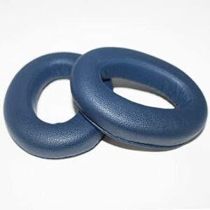 WH-XB910N Replacement Earpads Comfortable Protein Leather Ear Cushions Noise Canceling Headset Cover Earmuff Repair Parts for Sony WH-XB910N Over-Ear Wired&Wireless Headphone(Blue)