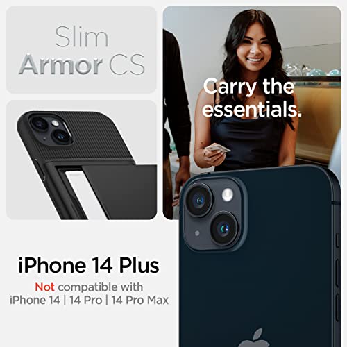 Spigen Slim Armor CS Designed for iPhone 14 Plus Case (2022) - Black
