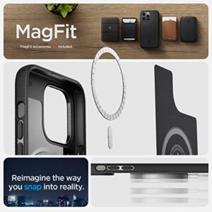 Spigen Mag Armor MagFit Bumper Case for iPhone 14 Pro Max (2022) - Matte Black, Compatible with MagSafe