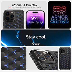 Spigen Cryo Armor Designed for iPhone 14 Pro Max Case (2022) - Matte Black