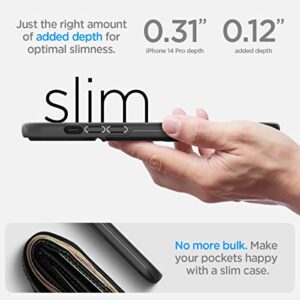 Spigen Slim Armor CS Designed for iPhone 14 Pro Case (2022) - Black